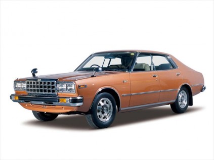 In his early days, Garnet was selling vehicles like this Datsun Laurel