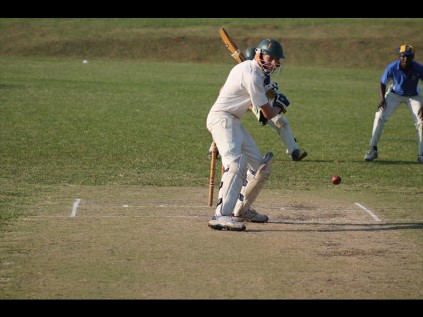 Ruben Kok of Felixton College watches the ball carefully during their clash against Richardsbaai Hoërskool on Wednesday afternoon at Felixton CollegePHOTOS: Richard Springorum