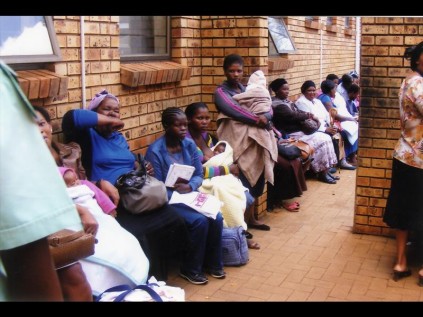 Infant babies suffer under the trying conditions all day as there are no alternative caregivers of protected facilities for them