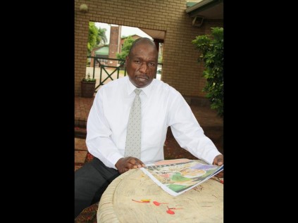 Gqokinsimbi Qwabe, Nelson Mandela's bodyguard for seven years PHOTO: Angela Kelly