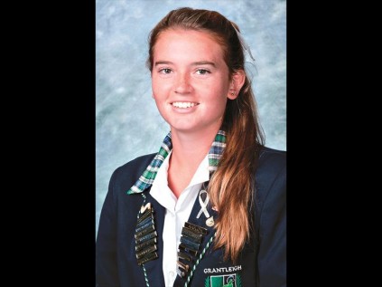 Grantleigh College's Emma Pennefather scooped seven distinctions