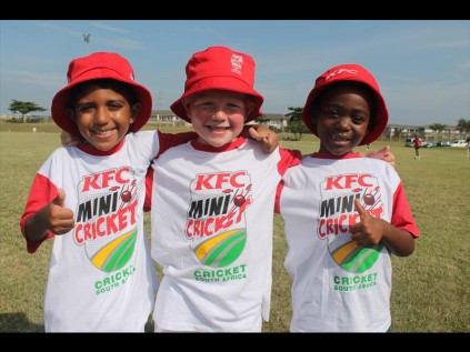 Felixton College cricket players Nadir Sahadev, Liam Miller and Ndoni Mhlongo were all ready for a great day of cricket on Saturday PHOTOS: Richard Springorum