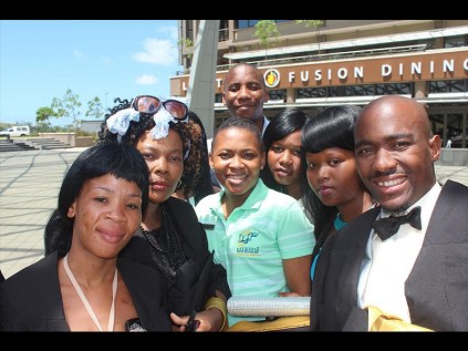 Some of the 47 unemployed graduate matriculants who were plucked out of obscurity from their rural communities throughout KZN and offered a two-year in-house practical and academic training along with a monthly stipend by Ezemvelo KZN Wildlife in both the hospitality (accommodation) and field ranger (nature conservation) aspects of conservation. All 47 graduated with NQF Level 2 certificates.