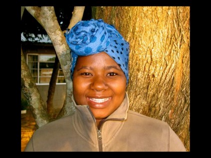 Phiwan Gubani Sithole, master embroiderer at Tunga Studio, helped brighten up and make the stamp design more contemporary before it was selected by the South African Post Office