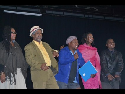Khula Arts Centre members performed an informative and humorous skit on SMME cooperatives
