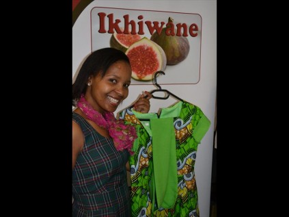 Ikhiwane Designs co-founder Pamela Madide runs an operative SMME in designing and creating modern African attire 