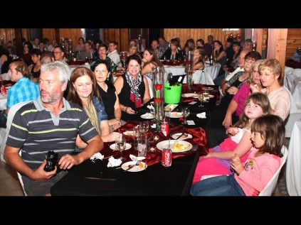 Both young and old enjoyed the evening show