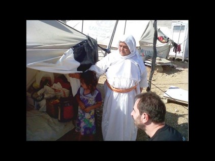 ‘This is all we have left’ – a refugee informs University of Zululand's Prof Jean Simonis at Arbat Camp