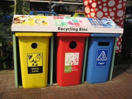 recycle bins
