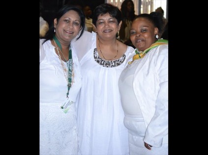 'Charlie's Angels' and City of uMhlathuze Councillors Beena Simmadhri, Meera Sookroo and Thenjiwe Mbatha