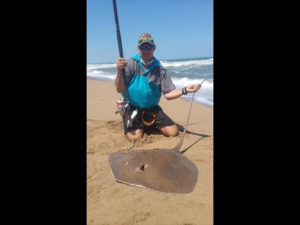 Johann Beukes was the top angler for the weekend with a total of 76.5 weight points