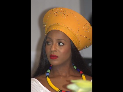 Kings Experience ambassador and actress Jessica Nkosi at Friday's launch PHOTOS: Wellington Makwakwa