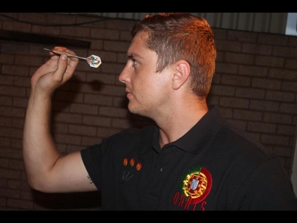 Justus Kilian from Little Portugal focuses on the target PHOTOS: Richard Springorum