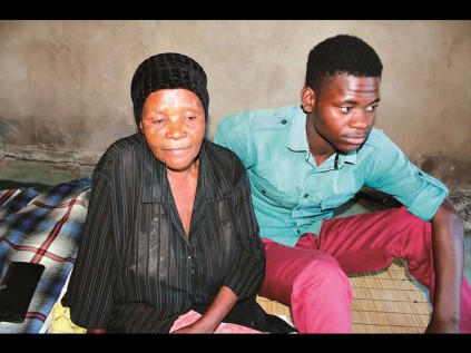 Together in sorrow are Philani Gumede's grandmother Khunjuziwe Ntuli and his best friend Thabani Mbuyazi