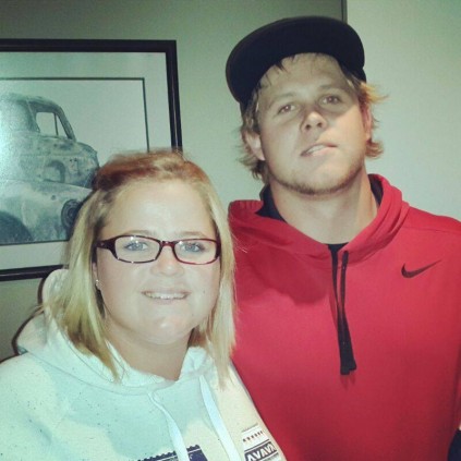 Empangeni rugby player, Rainer Wellmann with his sister Brigitta