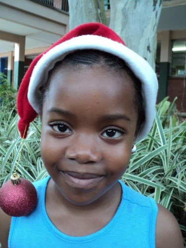 Avela Sibiya (7) says ‘I want a Barbie girl toy like the one in the Barbie as the Island Princess movie I have at home'