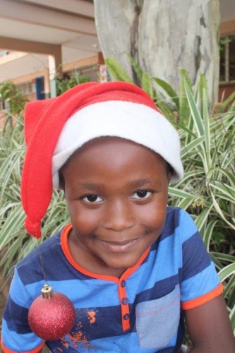 Kwando Sokhla (7) says ‘I want a tree house so that I can hide from my mother when she wants to wack me when I’m naughty.’