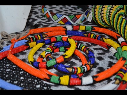 Traditional beaded necklaces