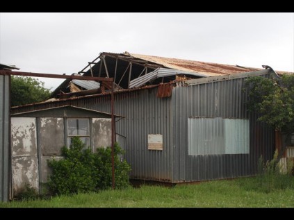 Corrugated sheets have been blown away while others are slowly deteriorating. Buildings are collapsing and with  no security present  anything of value has been stripped and stolen PHOTOS: Andrew Cornew