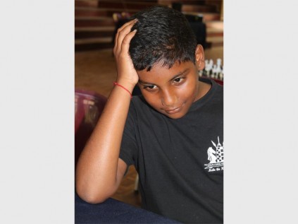 Deep in thought is Kadin Reddy