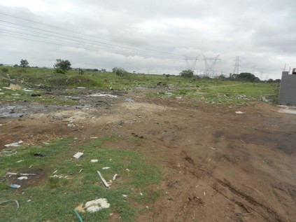 People are using the vacant land as a dumping spot which is angering local business owners