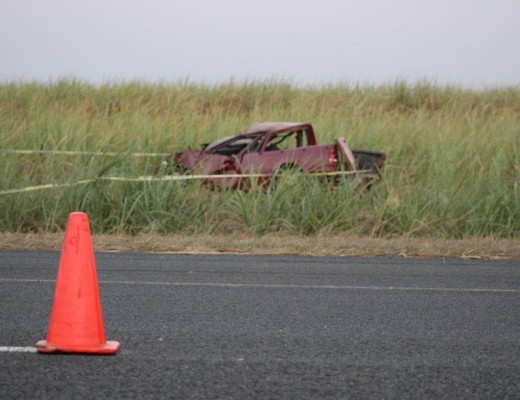 The bakkie rolled several times, ejecting the driver who died at the scene