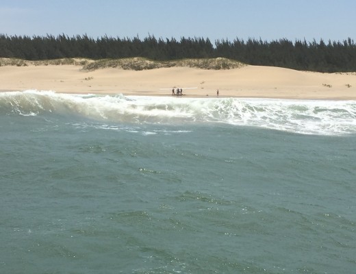 Photo taken from the NSRI boat by Norman Rautenbach.