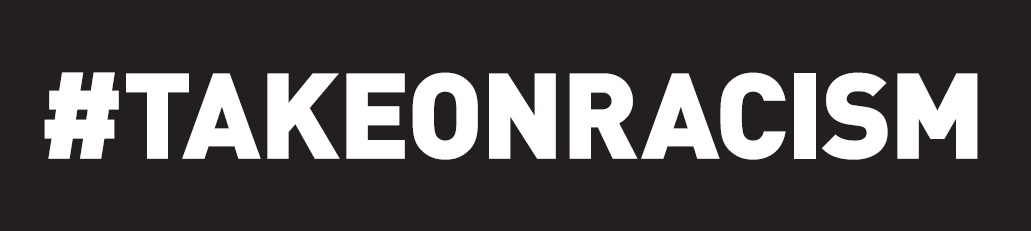 Take on Racism banner