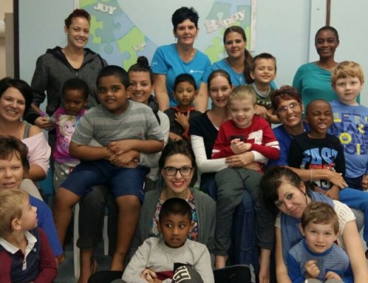 'We believe in changing the destiny of children one child at a time' - the dedicated personnel and children of the ABLE Centre