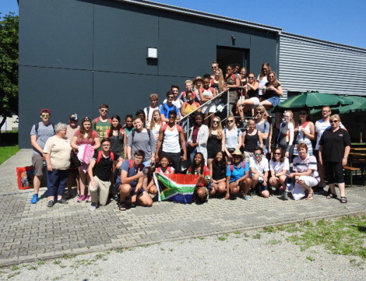 The EHS group on one of their adventures in Germany