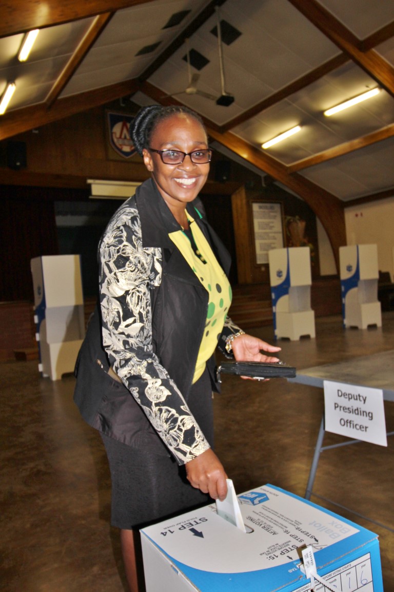 Thembeka Mchunu - uThungulu District Mayor. Photo - Kyle Cowan