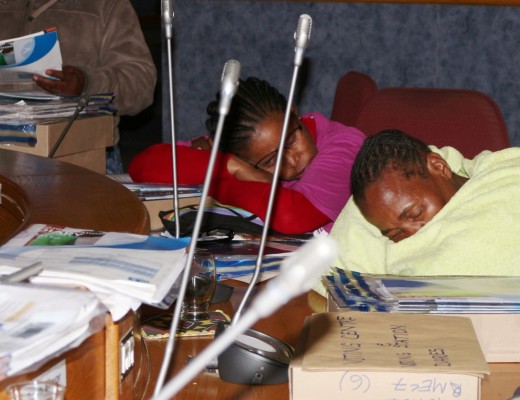 It's been a hard day's night... With half their job done in overseeing the election process at voting stations, IEC officials rubbed the sleep from their eyes on Thursday morning as results began to seep in. With the vast majority of ballots not yet counted, audited and confirmed, a clear picture of voting trends and winners will only emerge this afternoon.