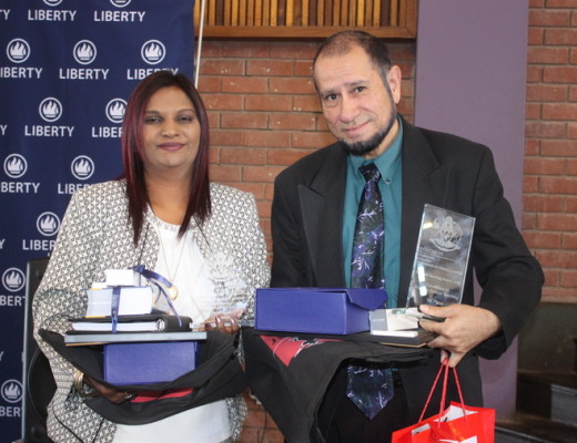 Among the top three in the NTA Excellence in Primary category were Dorcas Naicker of Bay Primary School and Ismail Rangraje of Colenso Primary