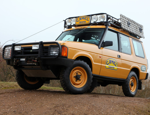 The first generation Land Rover Discovery made its debut in 1989 and proved to be so hardy that it replaced the Defender in the Camel Trophy of 1990 and onward