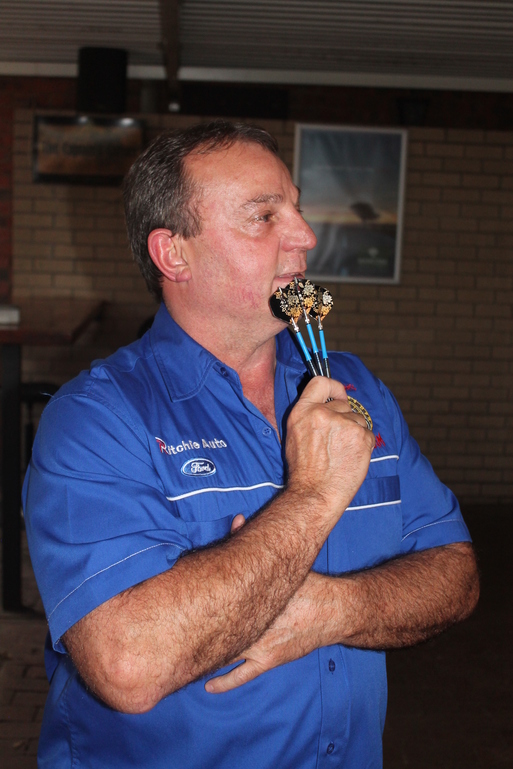 Undertakers player Johnny Laufs in pensive mood