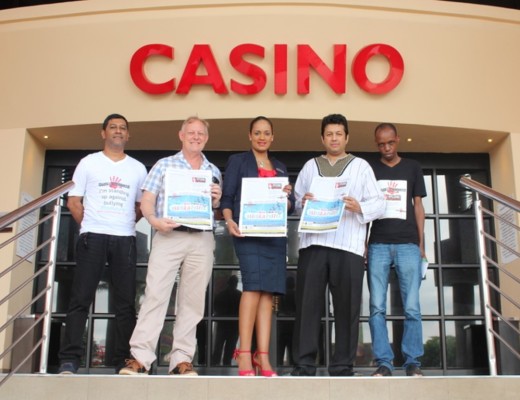 A few of those who want to put a stop to bullying in schools are Ameen Mahhomed of Stop Bullying, Darwain Printing Manager Deon Zeelie, Umfolozi Casino Resort General Manager Pam Nagappa, Stop Bullying founder Anesh Singh and Stop Bullying's Siphesihle Kunene