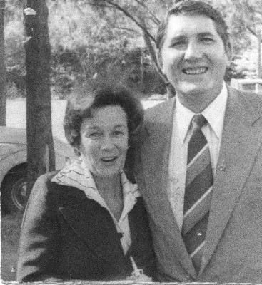 Regina Anthony with business tycoon Louis Luyt