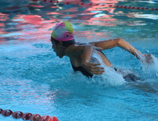 Felixton College's Kiana Fernades not only  picked up the Junior Victrix Ludorum prize, but also set two new records in the girls U11 age group