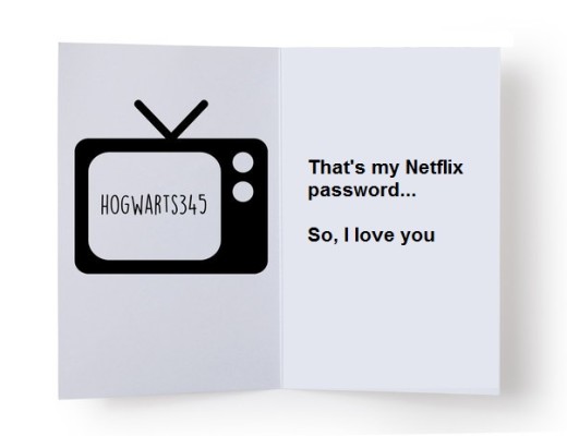netflix card